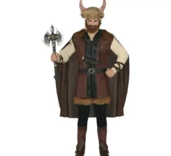 costume Brown vichingo per gli uomini
