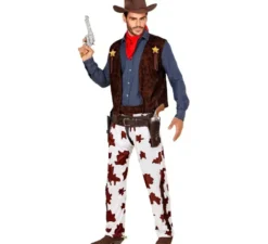 Costume classico da cowboy per uomo