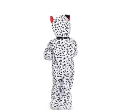 Costume classico dalmata con cappuccio per neonati e bambini piccoli