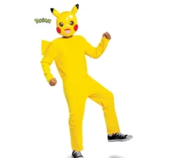 Costume classico di Pikachu dei Pokemon per bambini
