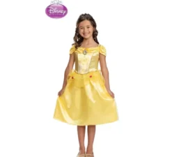 Costume classico Disney Belle per bambine