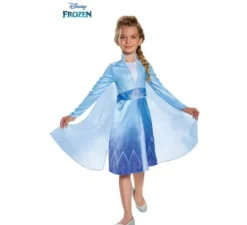 Costume classico Disney Frozen da Elsa in viaggio per bambina