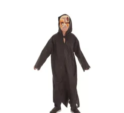 Costume con Tunica e Maschera Horror in 3 Modelli Assortiti per Bambini