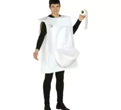 Costume da acqua bianca per adulto