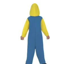 Costume da aiutante del cattivo per bambini