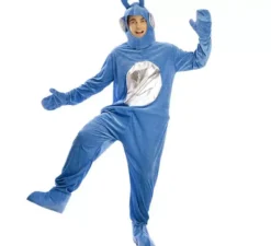 Costume da alieno blu della TV per adulti