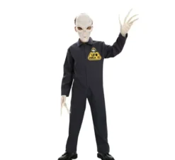 Costume da alieno dell'Area 51 per bambini