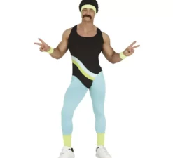 Costume da allenatore degli anni '80 da uomo