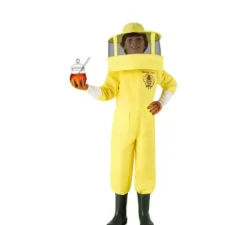 Costume da apicoltore professionista giallo per bambino