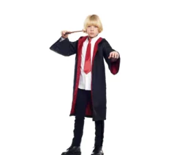 Costume da Apprendista Mago Rosso per bambino