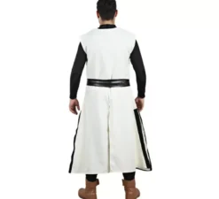 Costume da armaiolo medievale bianco per uomo