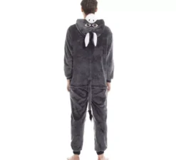 Costume da asino grigio per uomo