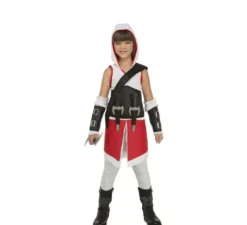 Costume da assassina bianca per bambina