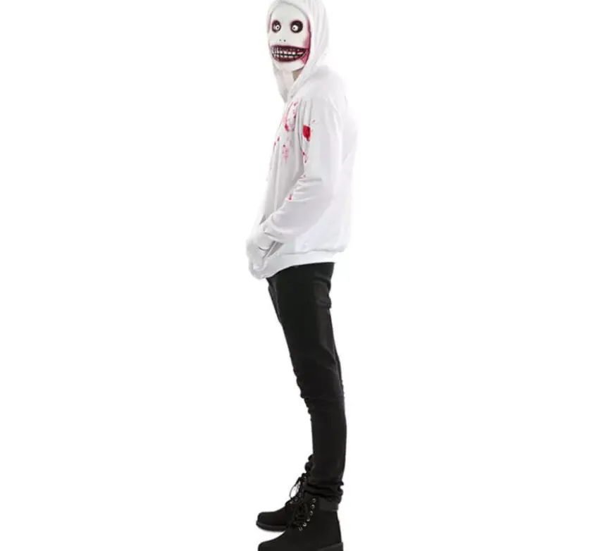 Costume da Assassino con cappuccio e maschera per uomo