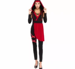 Costume da assassino ninja per donna