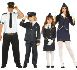 Costume da Assistente di volo per bambina