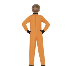 Costume da astronauta arancione per bambino