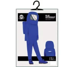 Costume da astronauta impostore blu per bambini