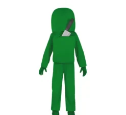 Costume da astronauta impostore verde per bambini