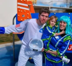 Costume da astronauta per un uomo