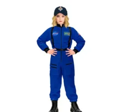 Costume da astronauta spaziale blu per bambino