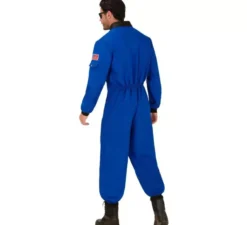 Costume da astronauta spaziale blu per uomo