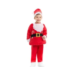 Costume da Babbo Natale con cappello per neonato e bambino