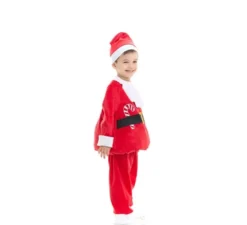 Costume da Babbo Natale con cappello per neonato e bambino