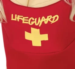 Costume da bagnino a sorpresa per uomo