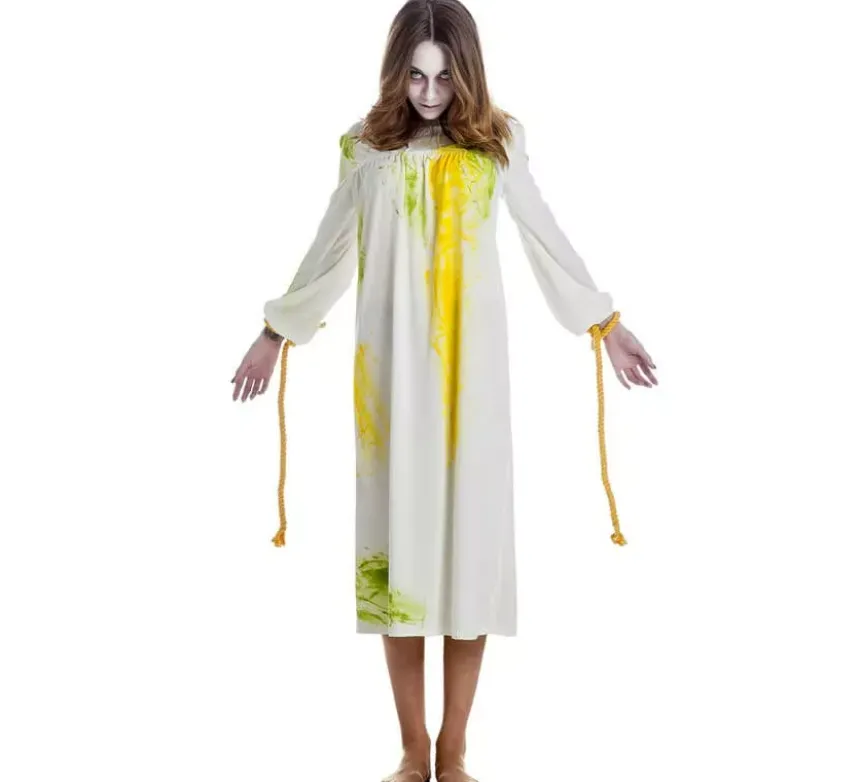 Costume da bambina dell' esorcista per donna