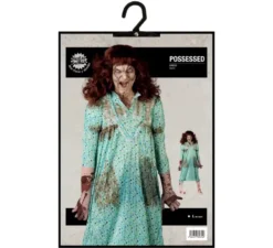 Costume da bambina posseduta di halloween per adulti halloween