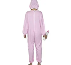 Costume da bambina rosa per donna