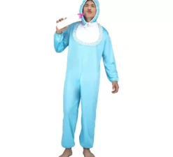 Costume da bambino blu per un uomo