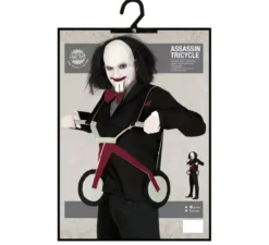 Costume da bambola assassina da triciclo per uomo