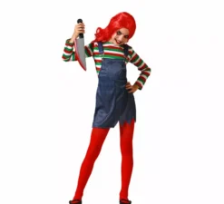 Costume da bambola del diavolo per bambine