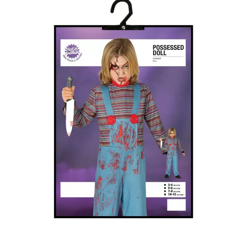 Costume da bambola diabolica per bambino