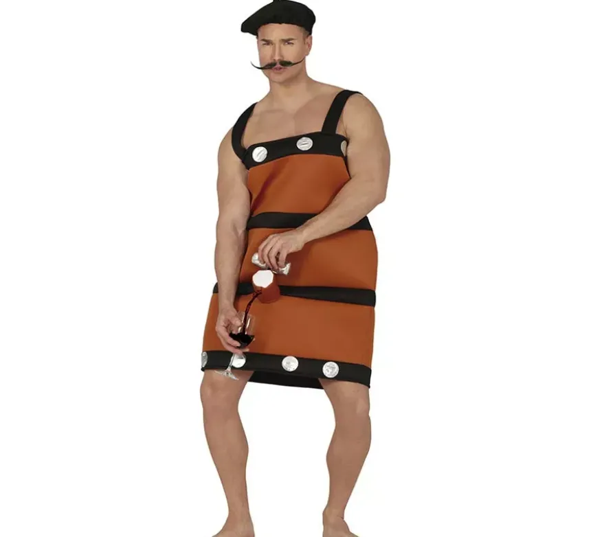 Costume da barile di erogazione da uomo