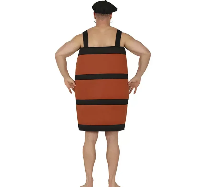 Costume da barile di erogazione da uomo