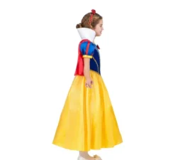 Costume da Biancaneve con cerchietto e mantello per bambina