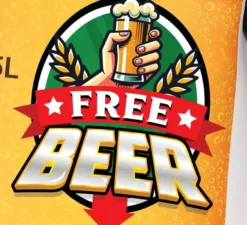 Costume da birra gratis per uomo