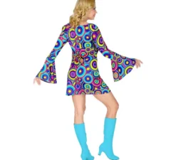 Costume da Bolle Blu Anni '70 per Donna