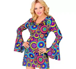 Costume da Bolle Blu Anni '70 per Donna