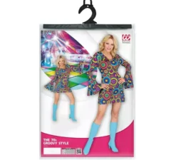 Costume da Bolle Blu Anni '70 per Donna