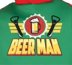 Costume da bottiglia di birra per uomo