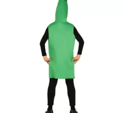Costume da bottiglia di birra verde per adulto