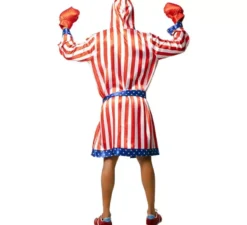 Costume da boxer professionista USA con cintura per uomo