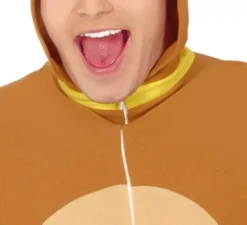 Costume da cane marrone per uomo
