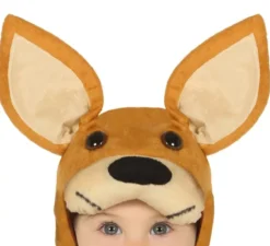 Costume da canguro marrone per bebé