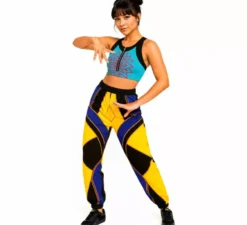 Costume da Cantante K-Pop Lotus Classic per donna