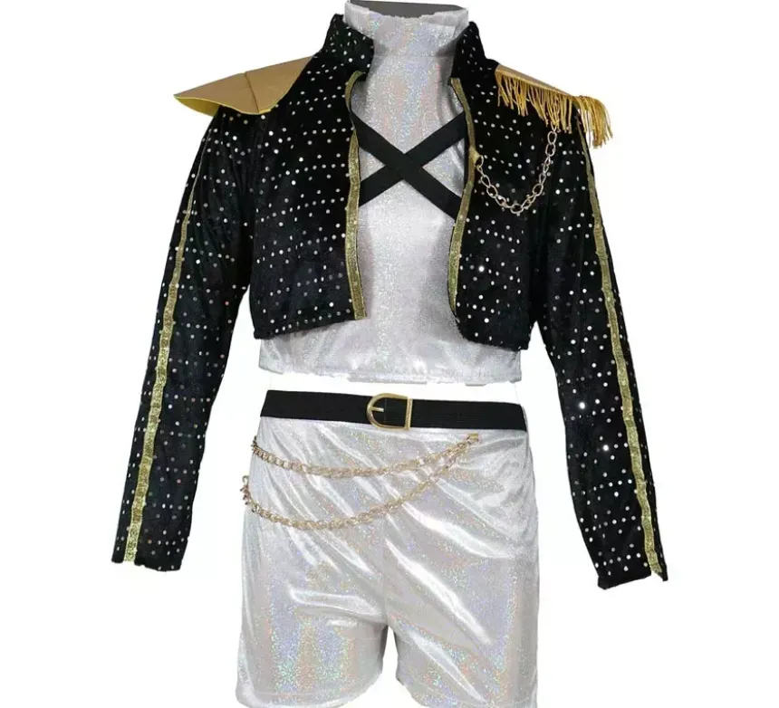 Costume da Cantante K-Pop Star Premium per donna